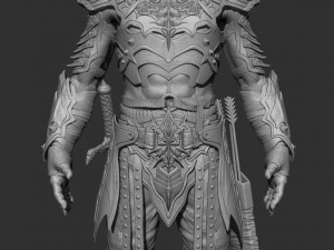 Evil Elf 3D print model 3D प्रिंट मॉडल