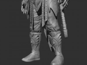 Evil Elf 3D print model 3D प्रिंट मॉडल
