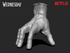 Thing - Wednesday series 3D print model 3D Print Model
