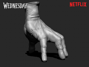 Thing - Wednesday series 3D print model 3D Print Model