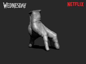 Thing - Wednesday series 3D print model 3D Print Model