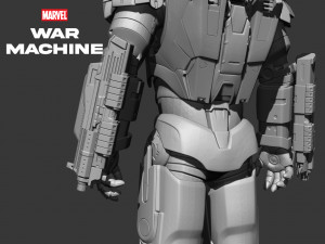 Iron man - War machine Armor 3D print model Model do druku 3D