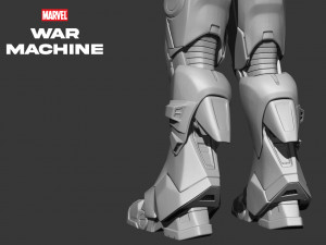 Iron man - War machine Armor 3D print model Model do druku 3D