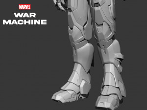 Iron man - War machine Armor 3D print model Model do druku 3D