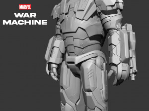 Iron man - War machine Armor 3D print model Model do druku 3D