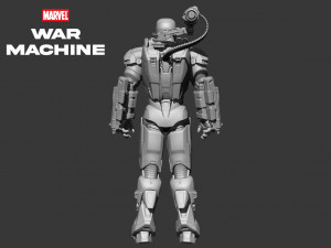 Iron man - War machine Armor 3D print model Model do druku 3D