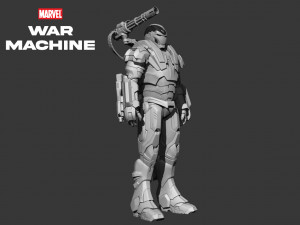 Iron man - War machine Armor 3D print model Model do druku 3D