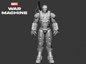 Iron man - War machine Armor 3D print model Model do druku 3D