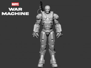 Iron man - War machine Armor 3D print model 3D Print Model