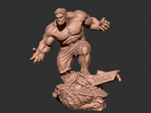 Marvel Hulk 3D print model 3D Print Model