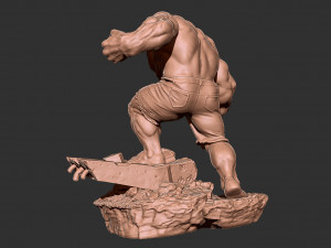 Marvel Hulk 3D print model 3D-printmodel
