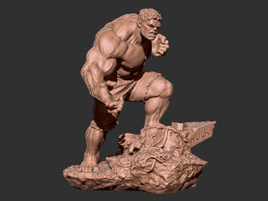 Marvel Hulk 3D print model 3D-printmodel