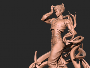 Hisoka Hunter X Hunter 3D print model 3D Print Model