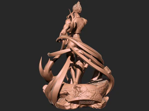 Hisoka Hunter X Hunter 3D print model 3D Print Model