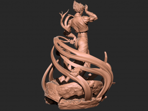 Hisoka Hunter X Hunter 3D print model 3D Print Model