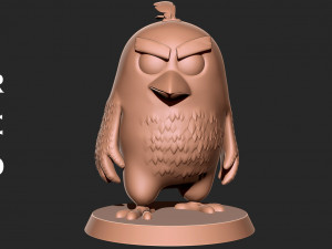 Angry Birds 2 - Red 3D print model 3D 打印模型
