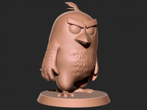 Angry Birds 2 - Red 3D print model 3D 打印模型