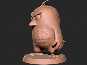 Angry Birds 2 - Red 3D print model 3D 打印模型
