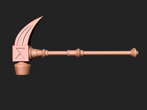 Diane - A Sledge Hammer 3D print model 3D Print Model