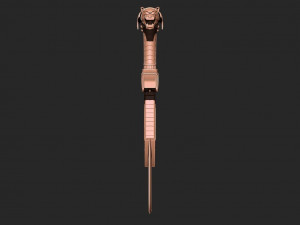 Power Rangers Saba Sword 3D print model 3D Принт Модель