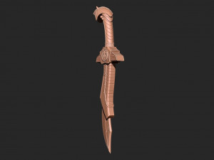 Power Rangers Saba Sword 3D print model 3D Принт Модель