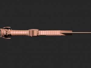 Power Rangers Saba Sword 3D print model 3D Принт Модель