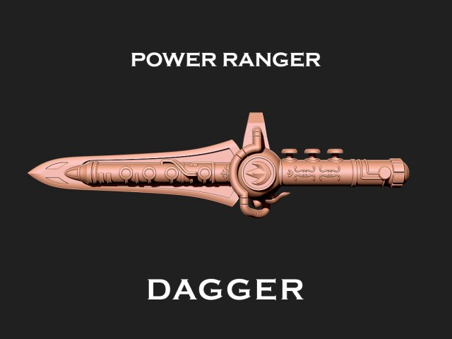 Power Rangers Saba Sword 3D print model 3D Print Model .c4d .max .obj .3ds .fbx .stl .blend 
