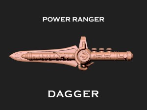 Power Rangers Saba Sword 3D print model 3Dプリントモデル
