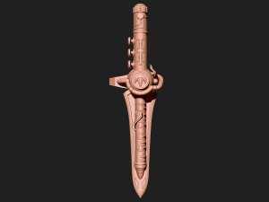 Power Rangers Saba Sword 3D print model 3D Print Model