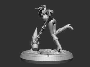 Diane - The seven deadly sins 3D print model Modello di stampa 3D