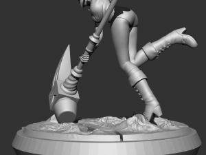 Diane - The seven deadly sins 3D print model Modello di stampa 3D
