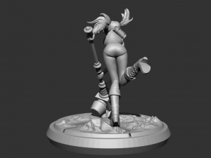 Diane - The seven deadly sins 3D print model Modello di stampa 3D