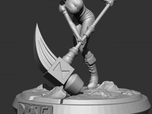Diane - The seven deadly sins 3D print model 3D Print Model