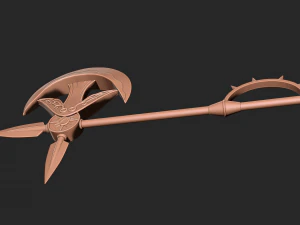 Escanor rhitta axe - seven deadly sins 3D Print model 3D Print Model
