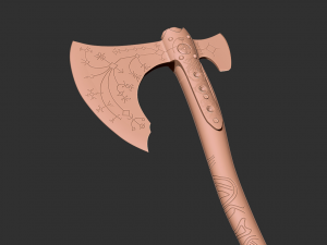 Leviathan Axe God of War 3D print model 3D Принт Модель