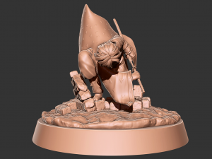 Demon Slayer Zenitsu 3D print model Modello di stampa 3D