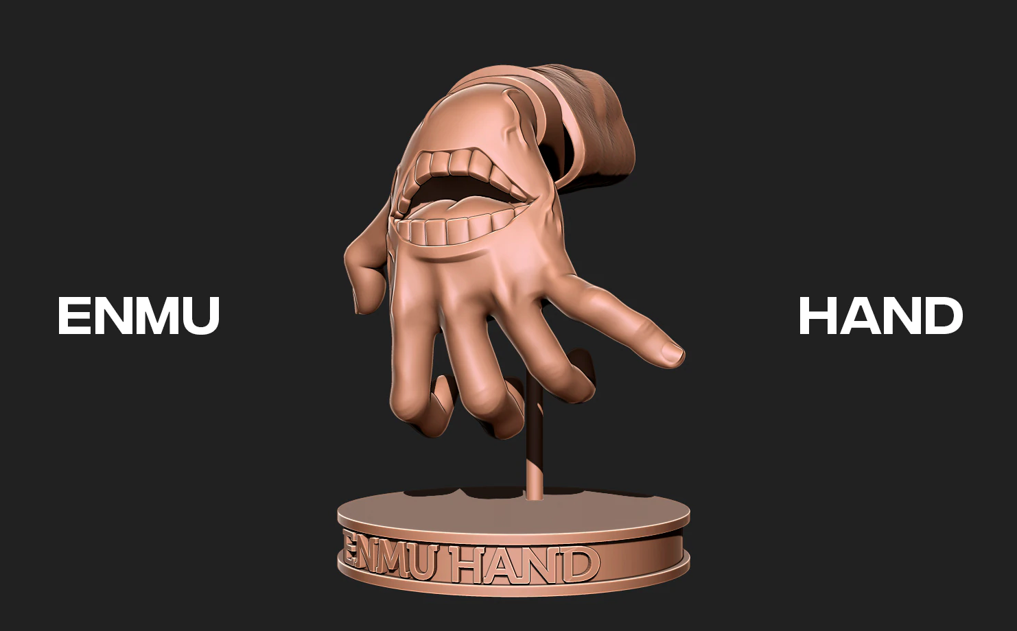 Enmu Hand - Demon Slayer 3D Print model 3D Print Model .c4d .max .obj .3ds .fbx .stl .blend 