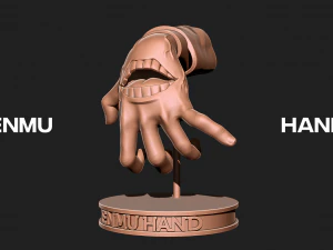 M&atilde;o Enmu - Impress&atilde;o 3D do Demon Slayer Modelo 3D Modelo de Impressão 3D