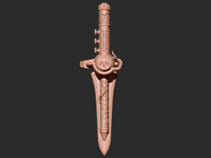 MMPR - Rangers 3 Sword 3D print model Model do druku 3D