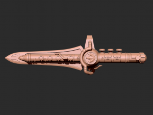 MMPR - Rangers 3 Sword 3D print model Model do druku 3D