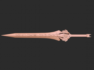 MMPR - Rangers 3 Sword 3D print model Model do druku 3D