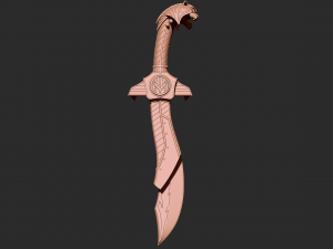 MMPR - Rangers 3 Sword 3D print model Model do druku 3D