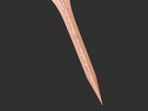 MMPR Legacy Red Ranger Sword 3D print model 3D Print Model