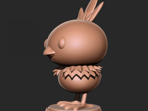 Torchic - Pokemon 3D print model Model do druku 3D
