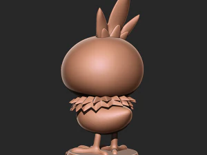 Torchic - Pokemon 3D print model 3D Print Model