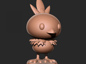 Torchic - Pokemon 3D print model Model do druku 3D