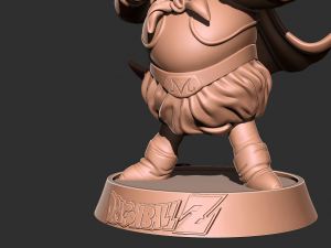 Dragon Ball Z - Majin Buu 3D print model 3D 打印模型