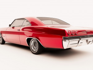 Chevrolet Impala 1965 3D print model 3D 打印模型