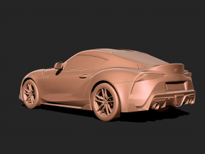 Toyota Supra 3D print model 3D Принт Модель