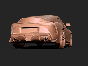 Toyota Supra 3D print model 3D Принт Модель